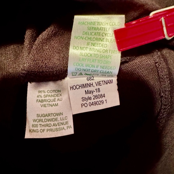 EUC Lilly Pulitzer ONYX Skipper Popover, beautiful black! LARGE, Lace Sleeves - Picture 8 of 11